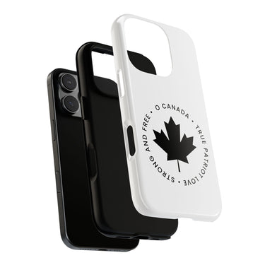 Faith Culture – O Canada Maple Leaf Phone Case | True Patriot Love for All Phones iPhone 16 Pro Glossy