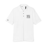 Faith Culture - Kingdom Club - Christian Unisex Performance Polo by adidasĀ® White