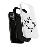 Faith Culture – Minimalist Maple Leaf Canadian Phone Case | Sleek Patriotic Protection for iPhone