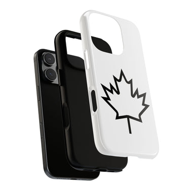Faith Culture – Minimalist Maple Leaf Canadian Phone Case | Sleek Patriotic Protection for iPhone