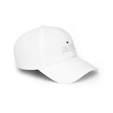 Faith Culture β True North. Patriot Love. Low Profile Baseball Cap β White | Anthem-Inspired Minimalist Hat