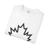 Faith Culture - Black Maple Leaf Unisex T-Shirt – White | Minimalist Canada Tee