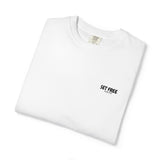 Faith Culture – Set Free Christian T-Shirt – White | Bold Statement of Spiritual Freedom