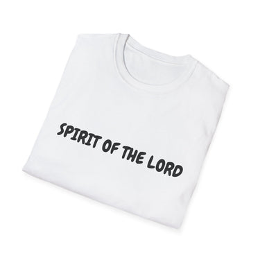 Faith Culture – Spirit of the Lord Unisex T-Shirt – White | Christian Freedom Tee Inspired by 2 Corinthians 3:17
