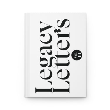 Faith Culture - Legacy Letters Vol. III Hardcover Journal | Christian Faith & Writing Keepsake Journal