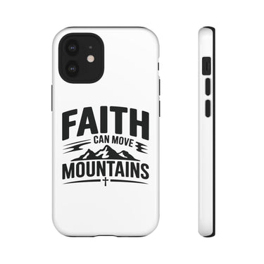 Faith Culture – Faith Can Move Mountains Christian Tough Phone Case iPhone 12 Mini Glossy