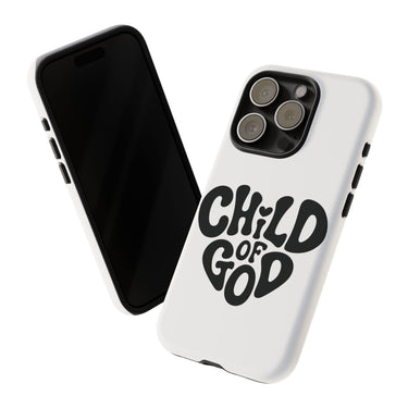 Faith Culture β I Am a Child of God Christian Tough Phone Case iPhone 15 Pro Matte