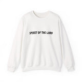 Faith Culture β Spirit of the Lord Unisex Crewneck Sweatshirt β White | Christian Comfort Sweatshirt Inspired by 2 Corinthians 3:17