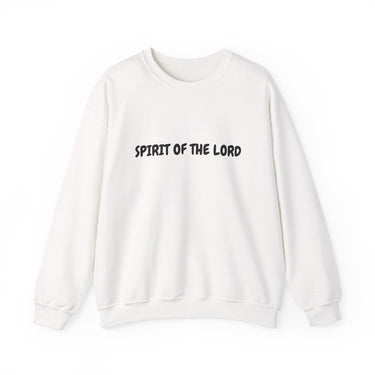 Faith Culture β Spirit of the Lord Unisex Crewneck Sweatshirt β White | Christian Comfort Sweatshirt Inspired by 2 Corinthians 3:17