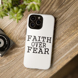 Faith Culture β Faith Over Fear Christian Tough Phone Case iPhone 16 Pro Max Glossy