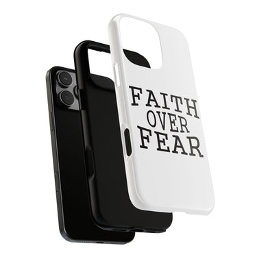 Faith Culture β Faith Over Fear Christian Tough Phone Case