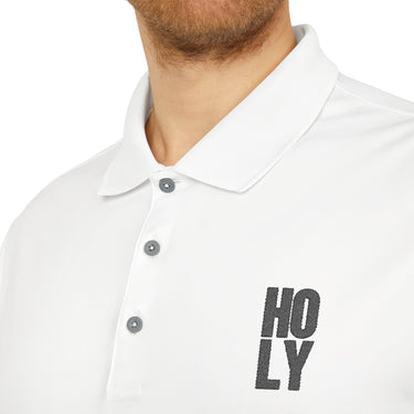 Faith Culture - HOLY - Christian Unisex Performance Polo by adidasĀ®
