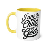 Faith Culture - Child of God - Christian Accent Coffee Mug, 11oz