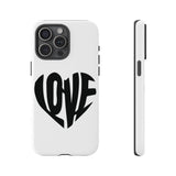 Faith Culture – LOVE Heart Christian Tough Phone Case
