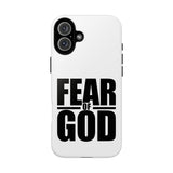 Faith Culture – Fear of God Christian Tough Phone Case iPhone 16 Plus Glossy