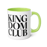 Faith Culture - Kingdom Club - Christian Accent Coffee Mug, 11oz