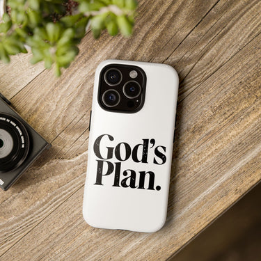 Faith Culture – God’s Plan Christian Tough Phone Case iPhone 16 Pro Glossy