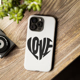 Faith Culture – LOVE Heart Christian Tough Phone Case