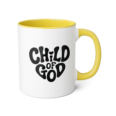 Faith Culture - Child of God - Christian Accent Coffee Mug, 11oz