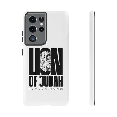 Lion of Judah Revelation 5:5 Christian Tough Phone Case Samsung Galaxy S21 Ultra Matte