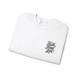 Faith Culture – Faith Hope Love – Christian Unisex Crewneck Sweatshirt