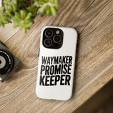 Faith Culture – Waymaker Promise Keeper Christian Tough Phone Case iPhone 16 Pro Glossy