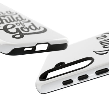 Faith Culture β I Am a Child of God Christian Tough Phone Case Samsung Galaxy S24 Plus Glossy