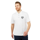 Faith Culture - I Am a Child of God - Christian Unisex Performance Polo by adidas®