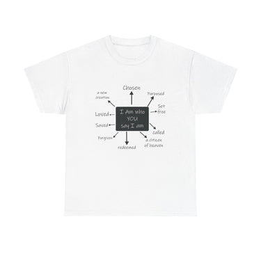 Unisex Heavy Cotton Tee White