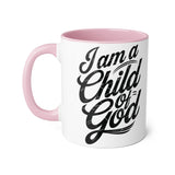 Faith Culture - Child of God - Christian Accent Coffee Mug, 11oz