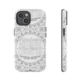 We Love Because He First Loved Us Christian Tough Phone Case iPhone 15 Glossy