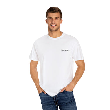 Faith Culture – Free Indeed Christian T-Shirt – White | Inspired by John 8:36