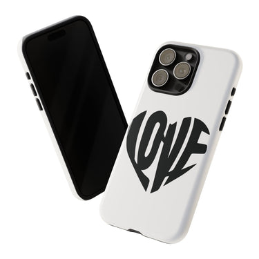 Faith Culture – LOVE Heart Christian Tough Phone Case iPhone 15 Pro Max Glossy