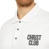 Faith Culture - Christ Club - Christian Unisex Performance Polo by adidasĀ®