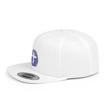Faith-Inspired Flat Bill Snapback Hat