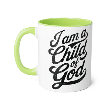 Faith Culture - Child of God - Christian Accent Coffee Mug, 11oz