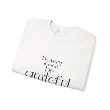 Be Grateful Christian Sweatshirt | Colossians 3:15 - Faith Culture