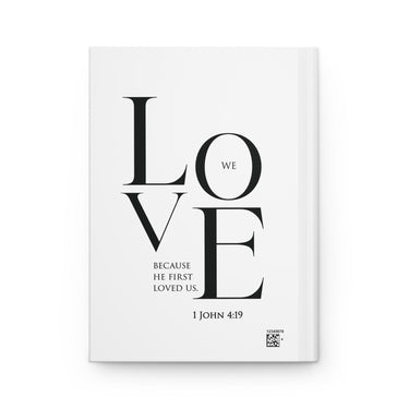 Faith Culture - Beloved by God - 1 John 4:19 - Christian Hardcover Journal Matte