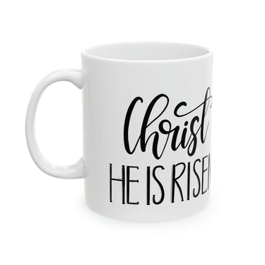 Faith Culture - Christ is Risen - Christian Coffee or Tea Ceramic Mug