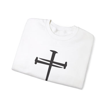 Faith Culture - Christian Cross - Unisex Heavy Blendâ„¢ Crewneck Sweatshirt