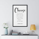 Faith Culture - Christian Home Décor - Covenant Renewing - Joshua 24:1 Wall Art
