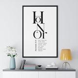 Faith Culture - Christian Home Décor - Honor's Embrace - Proverbs 31:31 Wall Art