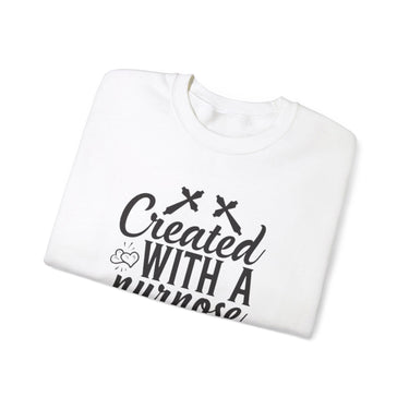 Faith Culture - Created with a Purpose - Ephesian 2:10 - Unisex Heavy Blendâ„¢ Crewneck Sweatshirt