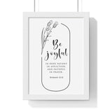 Faith Culture - Enduring Hope - Romans 12:12 - Christian Wall Art 8" x 11" White