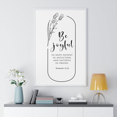 Faith Culture - Enduring Hope - Romans 12:12 - Christian Wall Art