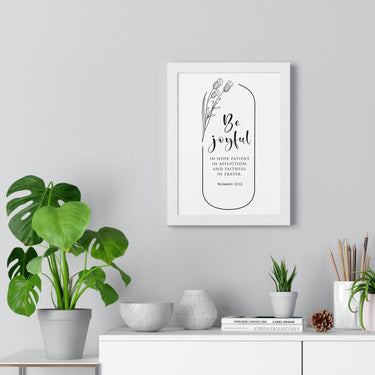 Faith Culture - Enduring Hope - Romans 12:12 - Christian Wall Art