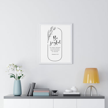 Faith Culture - Enduring Hope - Romans 12:12 - Christian Wall Art