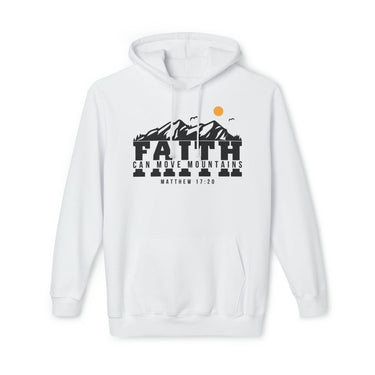 Faith Culture - Faith Can Move Mountains - Christian Unisex Hooded Sweatshirt