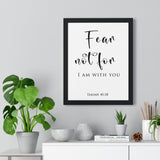 Faith Culture - Fear Not - Isaiah 41:10 - Christian Wall Art