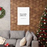Faith Culture - Galatians 5:13 - Christian Home Decor - Serve in Love Wall Art